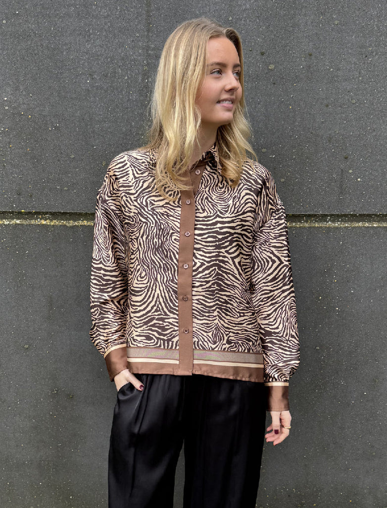 Love & Divine love1393-1 shirt zebra