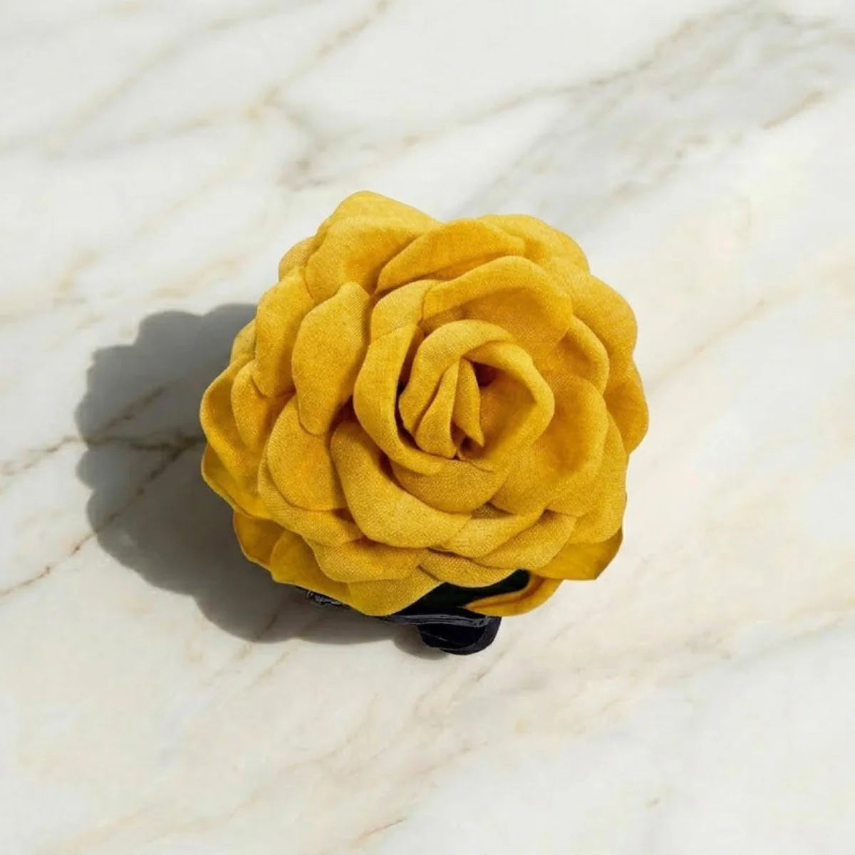 Namiso Hana rose hårspænde small yellow