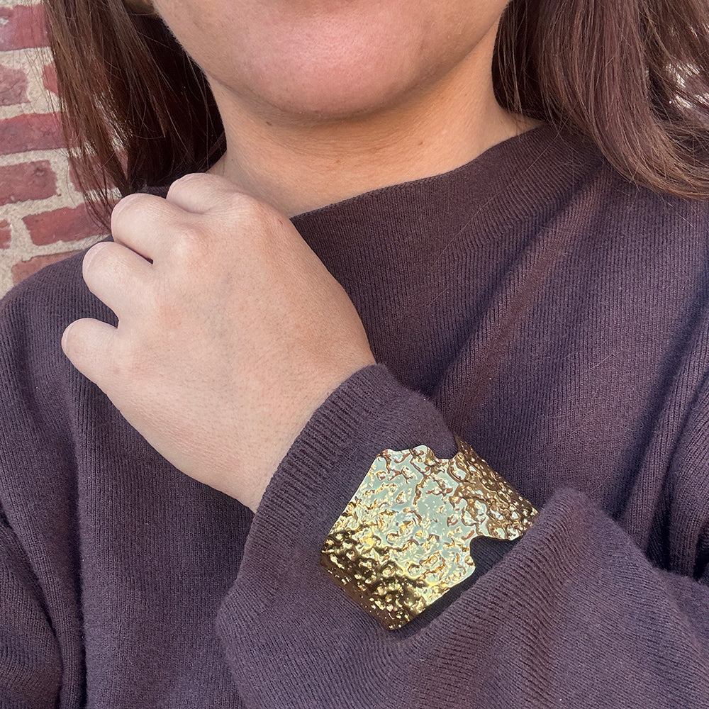 WOLFF jewelry 1225 Rustic big bangle G