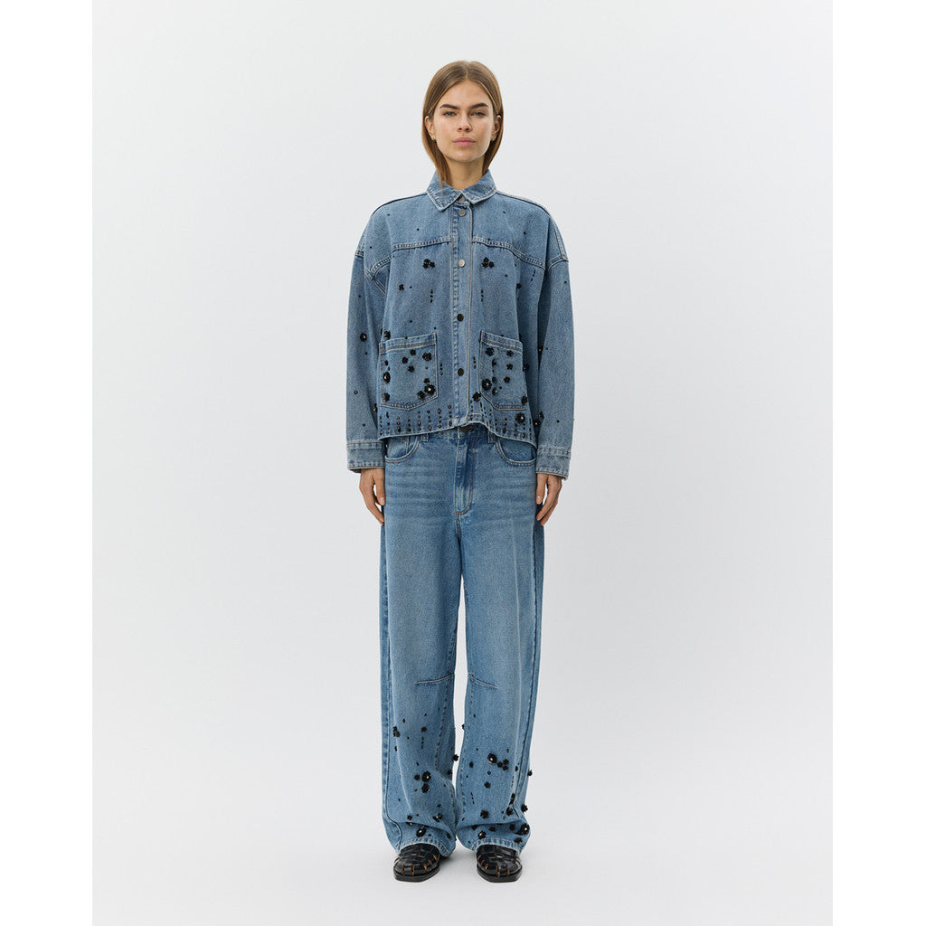 Sofie Schnoor S261320 Amaya boxy jacket denim