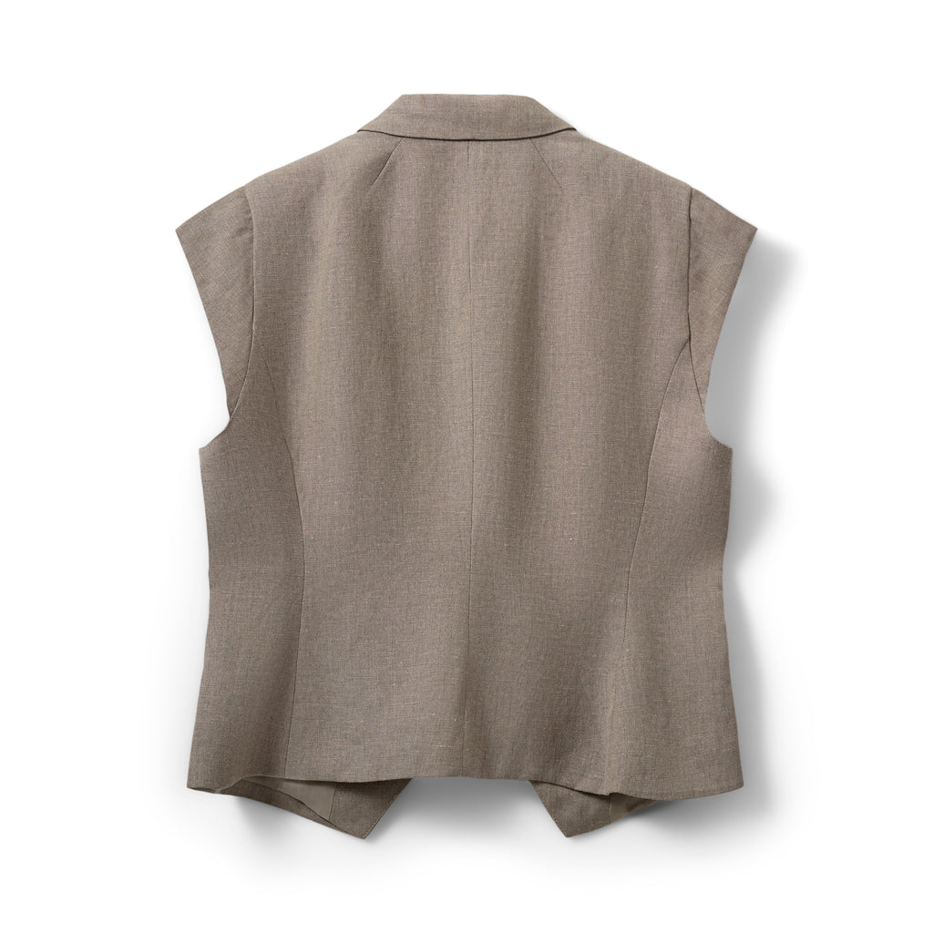 Sofie Schnoor S262235 Majse linen mix cap sleeve blazer