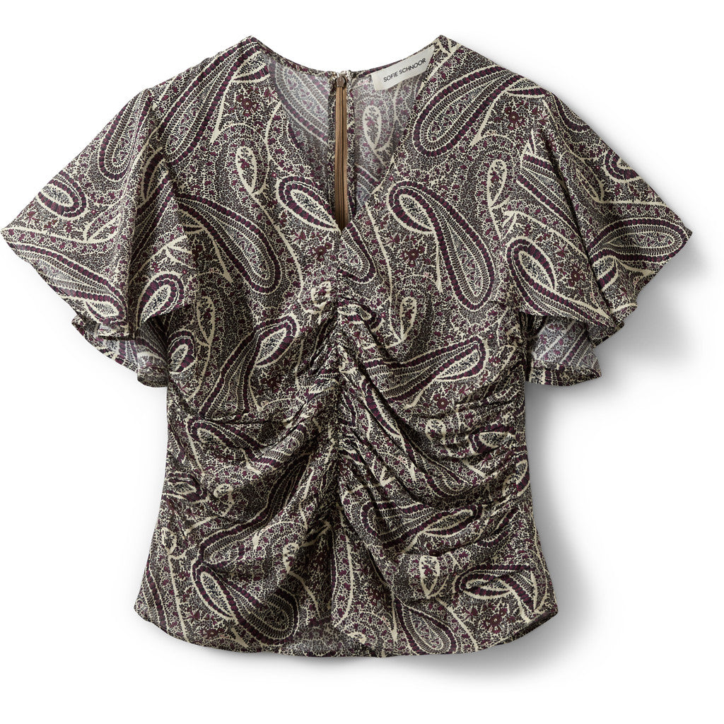 Sofie Schnoor S262400 Leela printet blouse mix paisley