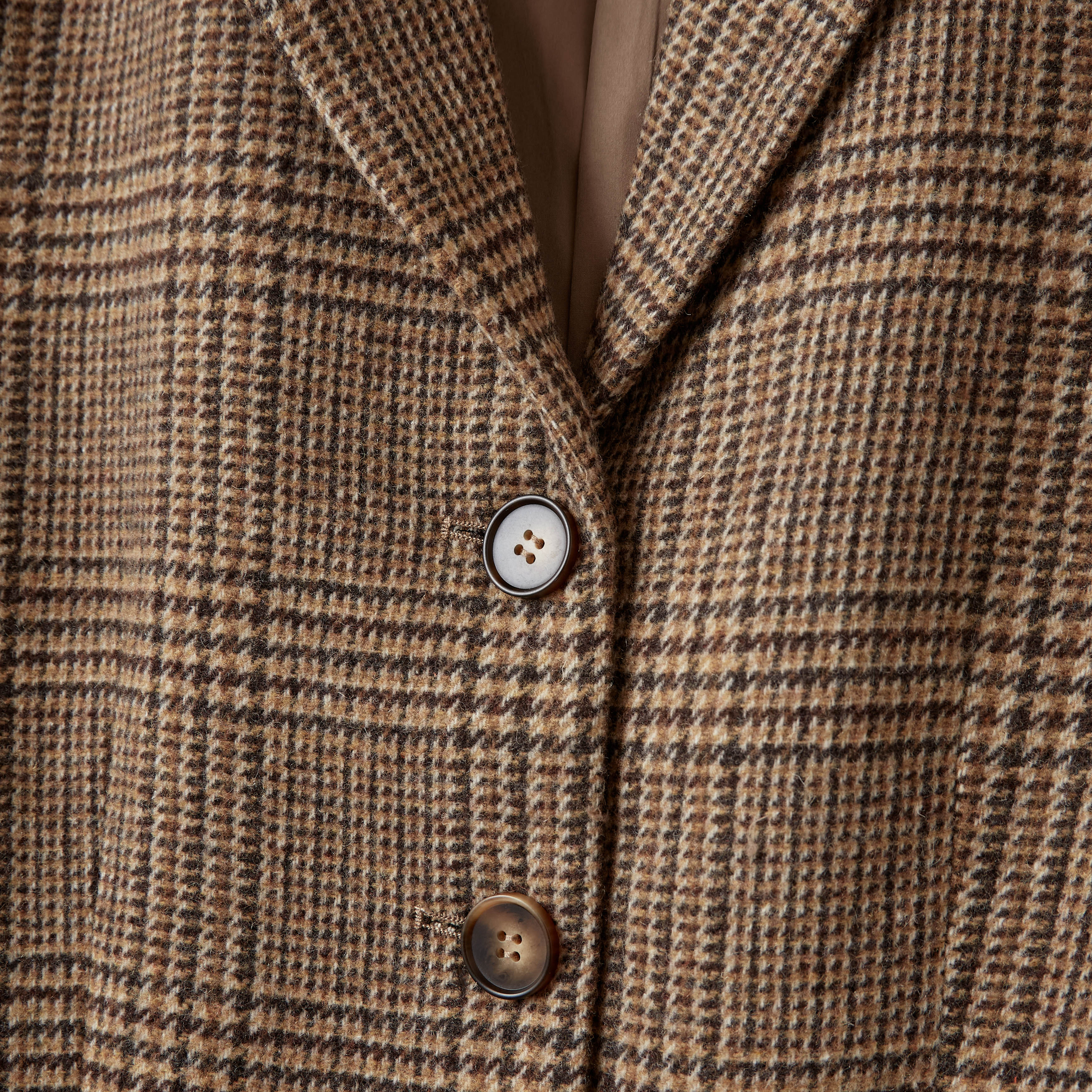 Sofie Schnoor S263200 Elly short blazer brown check