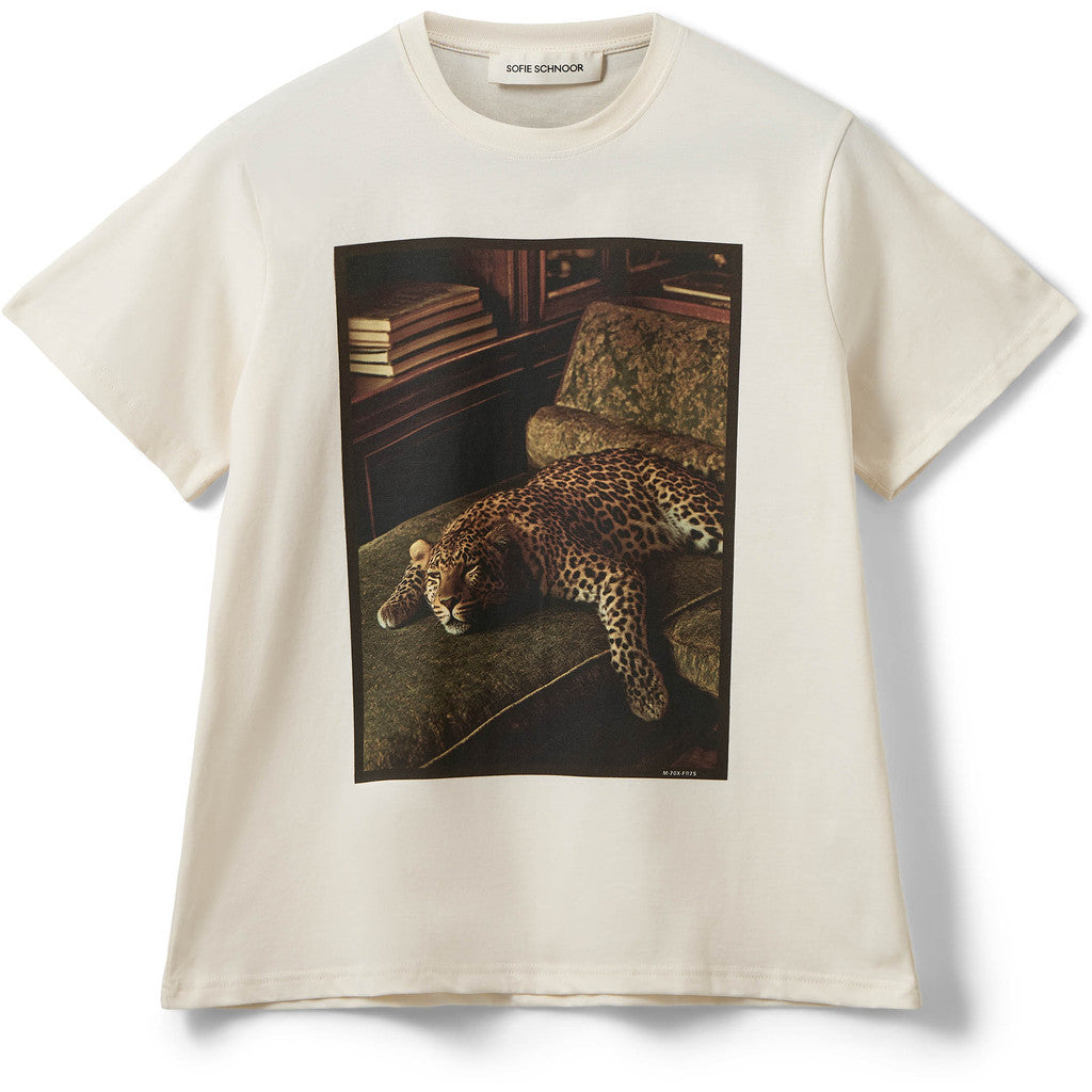 Sofie Schnoor S264235 River boxy T-shirt offwhite