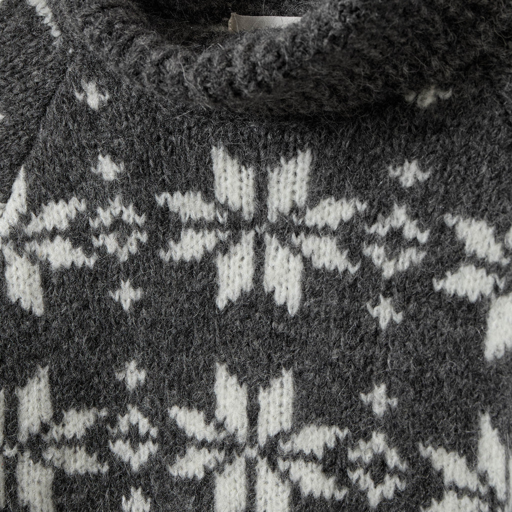 Sofie Schnoor S264272 Panna star knit sweater dark grey