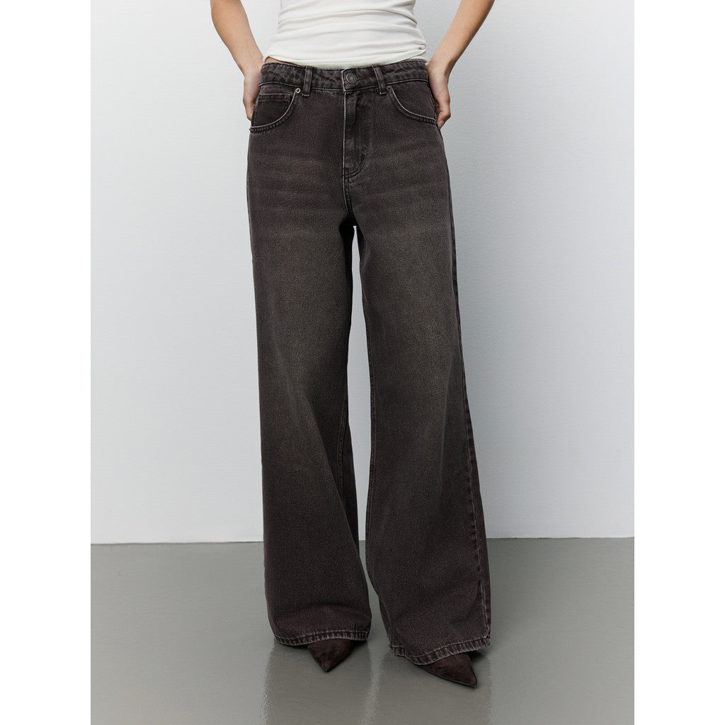 Sofie Schnoor SNOS746 Venice mid waist jeans denim washed plum