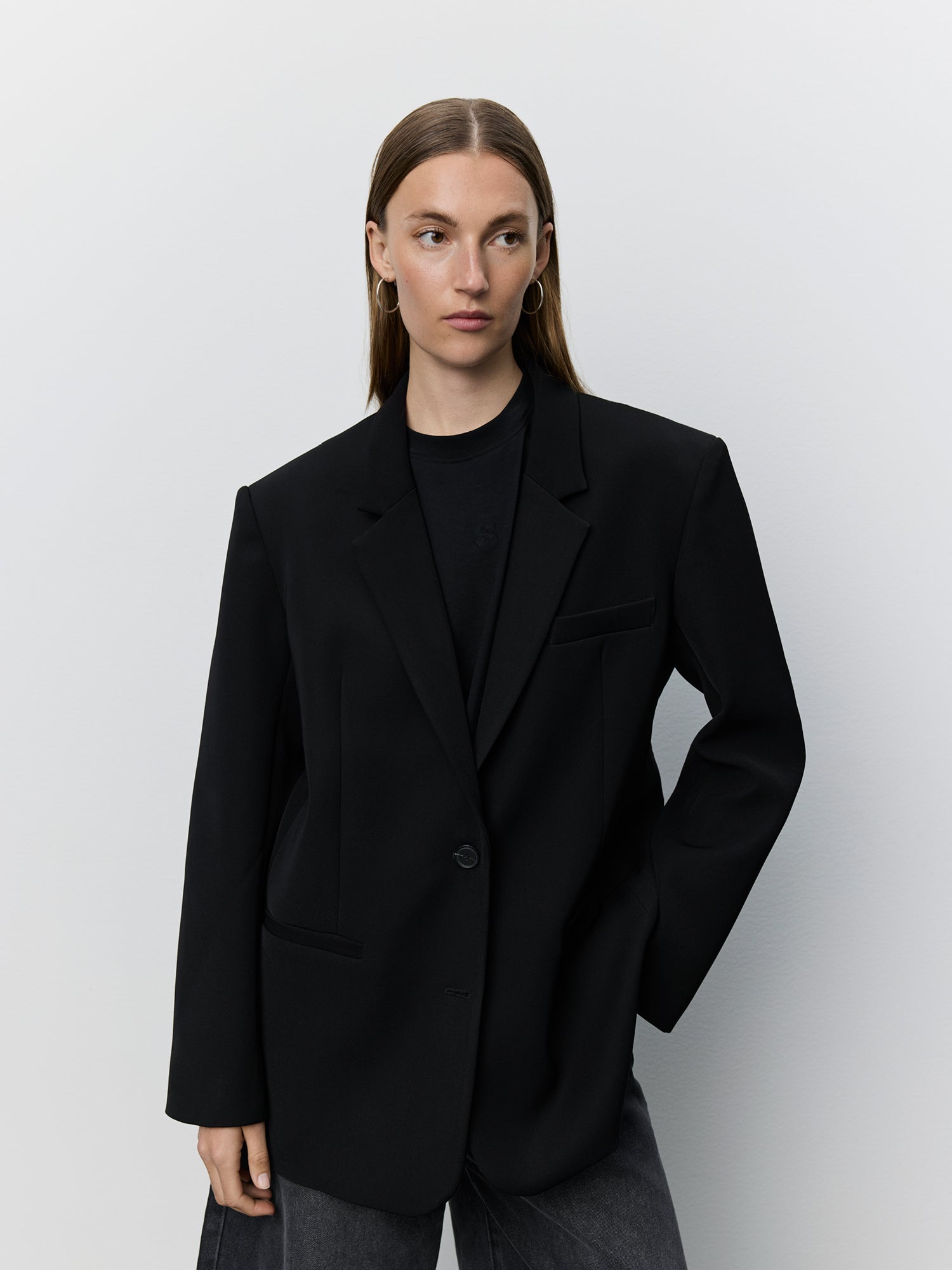 Sofie Schnoor SNOS698 Kais oversize blazer black