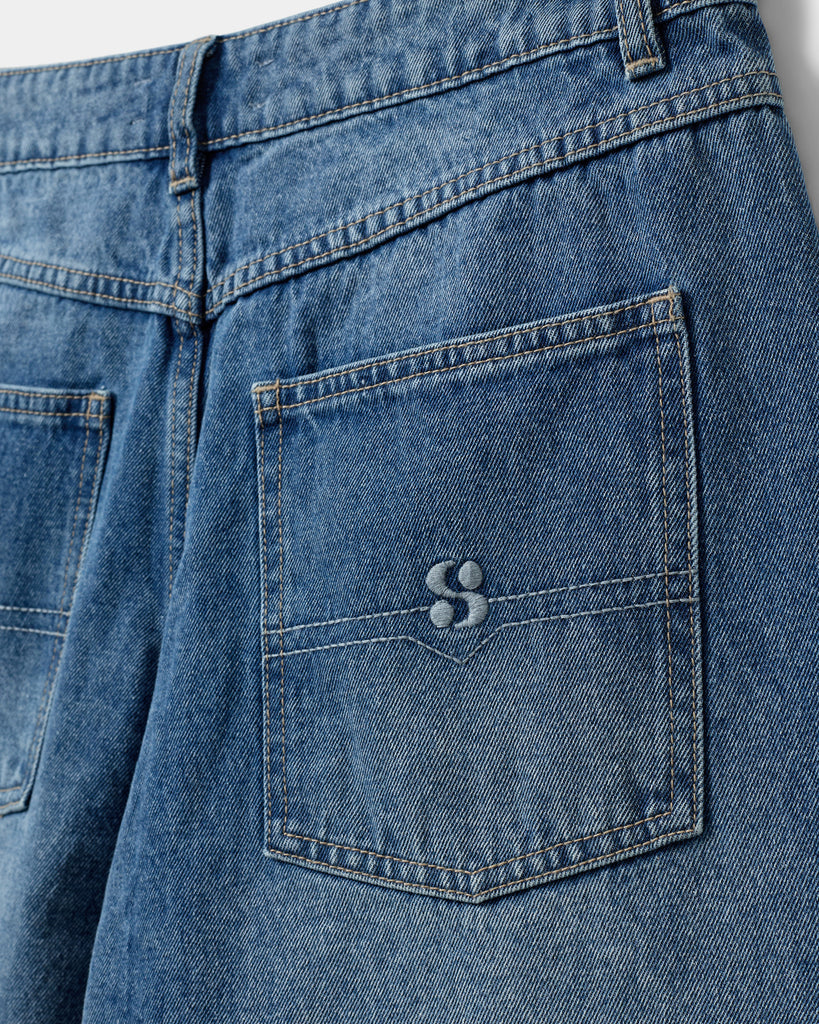 Sofie Schnoor SNOS727 Stoke oversized shorts blue