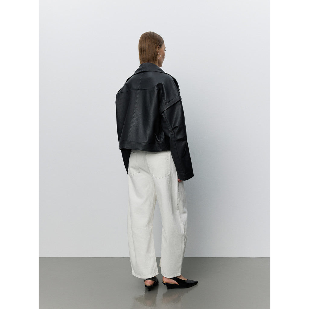 Sofie Schnoor SNOS757 Nikita leather jacket black