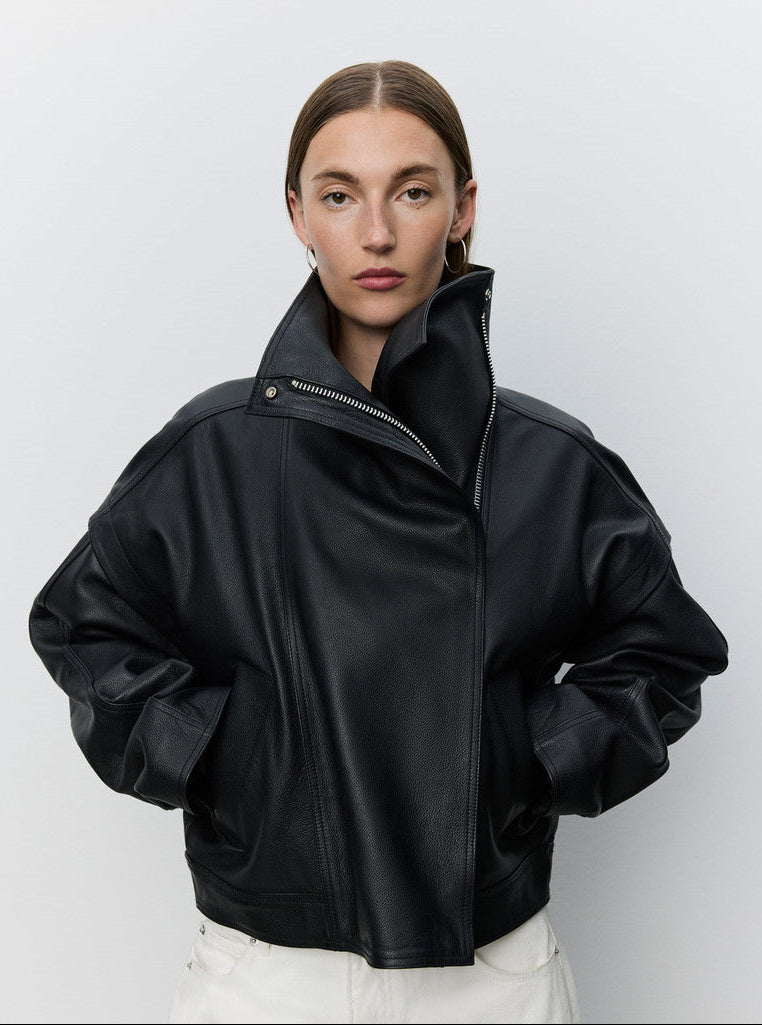 Sofie Schnoor SNOS757 Nikita leather jacket black