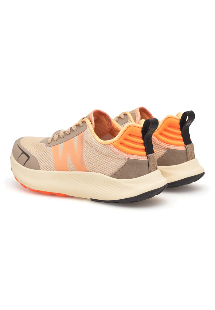 Woden WL679 Sabine sneaker coffee cream