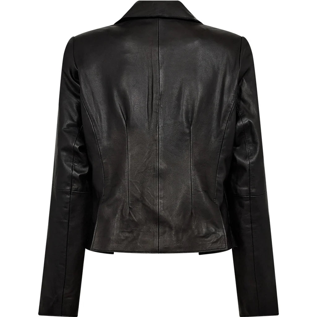 Depeche 51416 Savanna leather blazer black