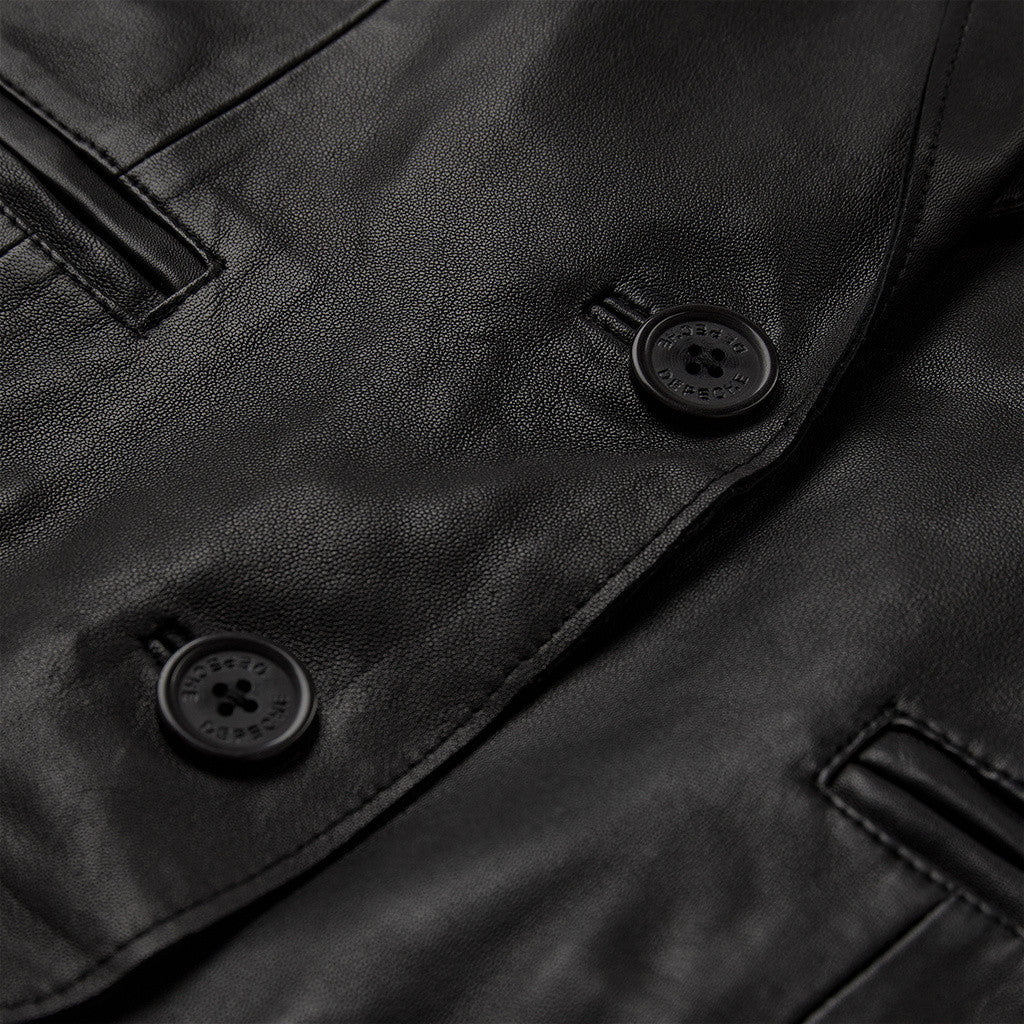 Depeche 51416 Savanna leather blazer black