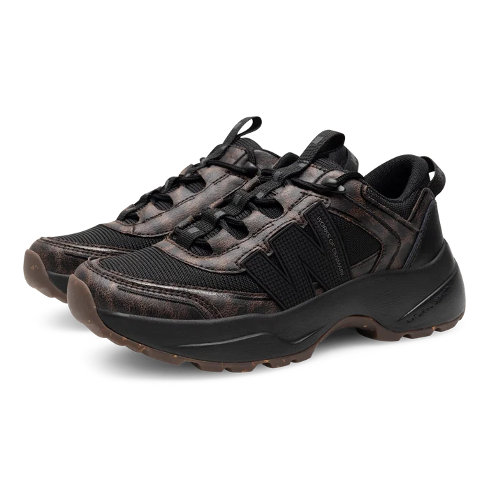 Woden WL002-546 Sif sneaker II leo dark leopard