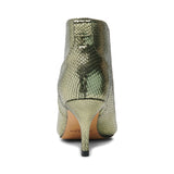 Shoe The Bear STB1853 Valentine low cut snake olive