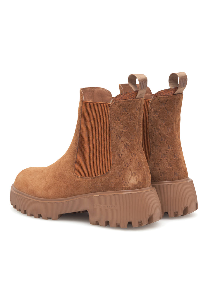 Woden WS194 Aya warm boots caramel