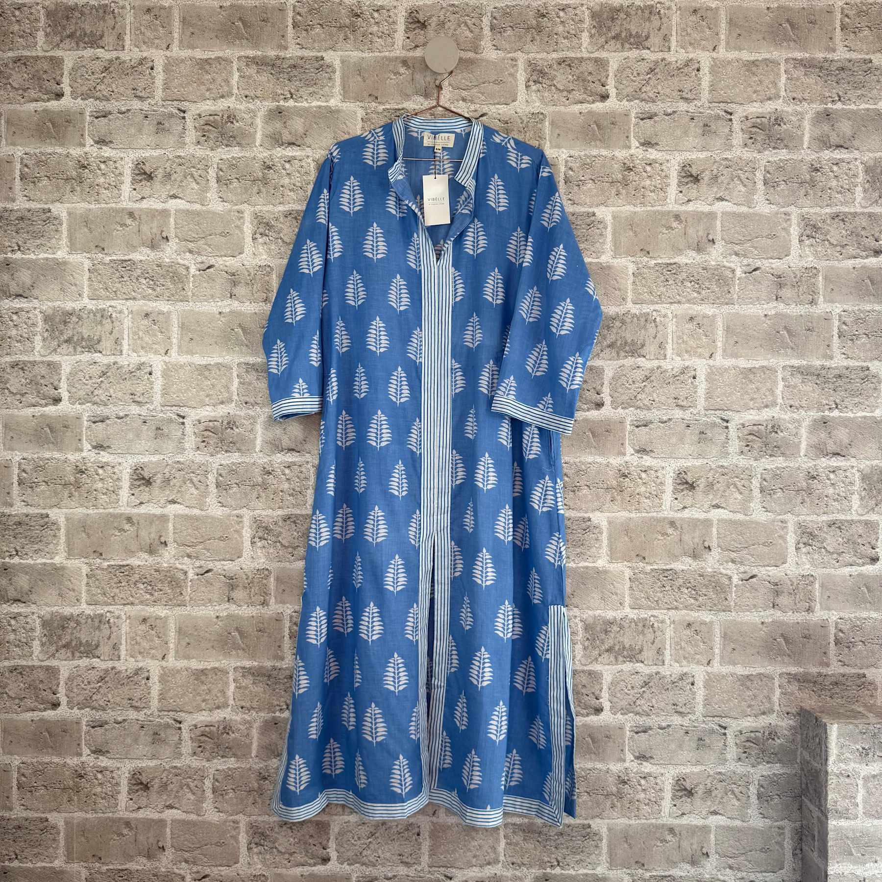 CABANA Living Noma kaftan dress blue