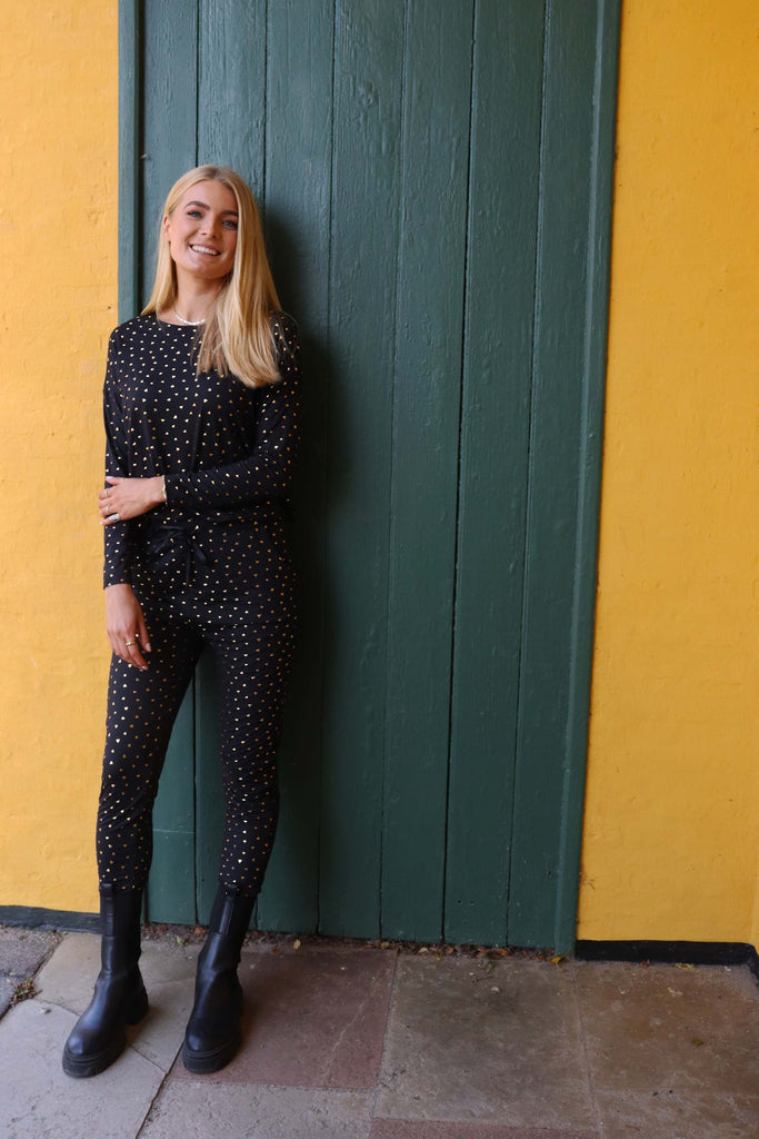 Liberte 9500 Alma bukser heart black