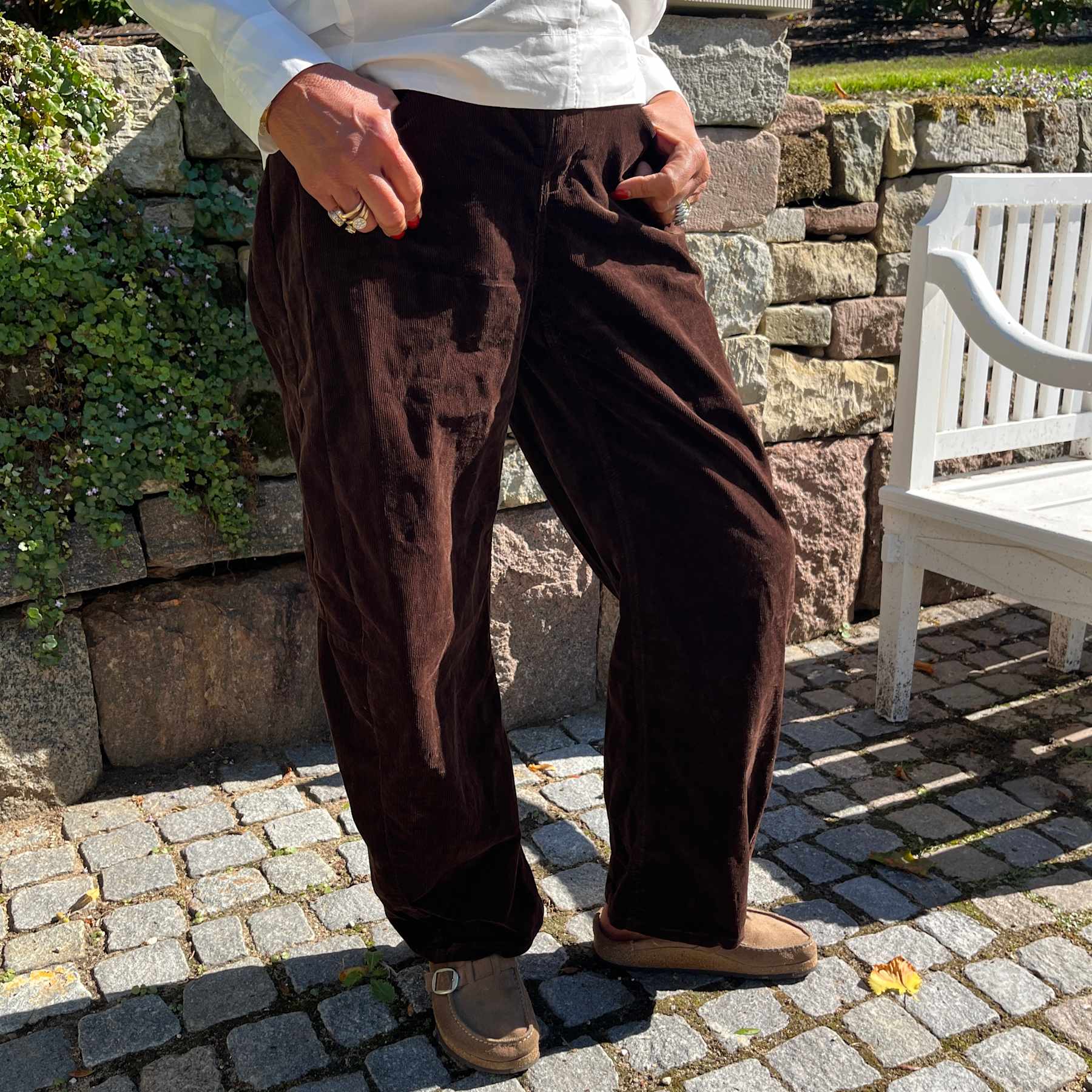 CABANA Living Cloud 9320 pants brown cord