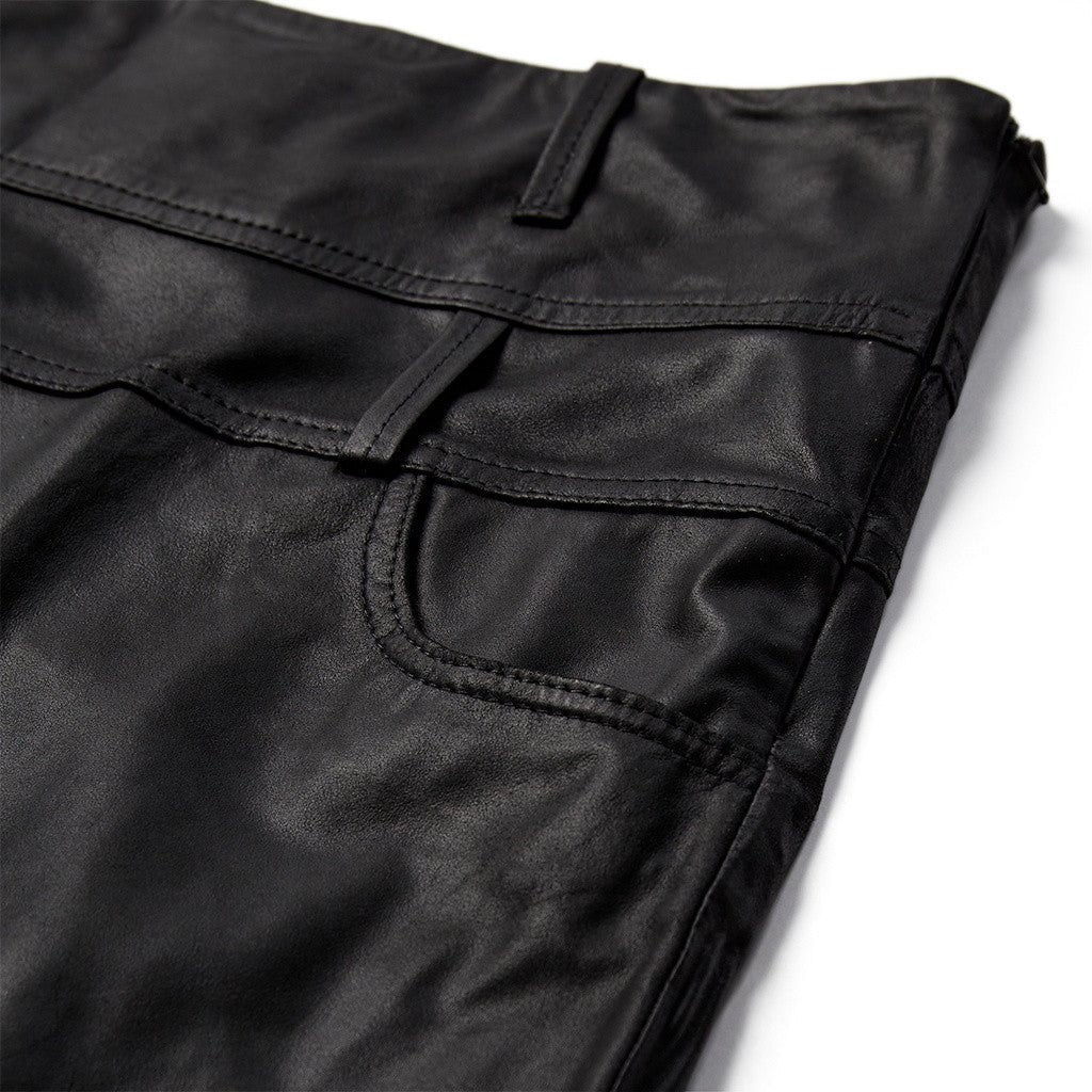Depeche 51256 Clara maxi skirt leather black