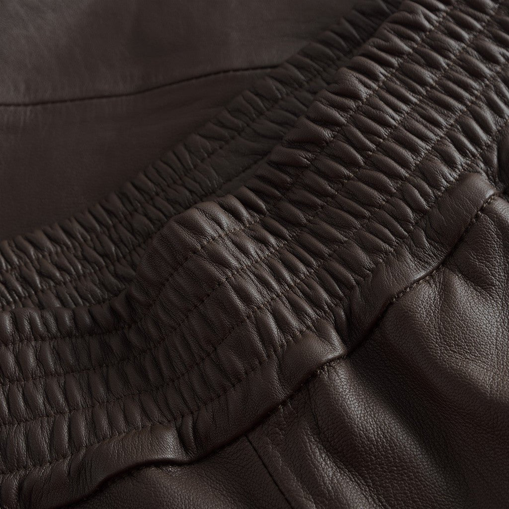 Depeche 50646 Belle leather pants chocolate