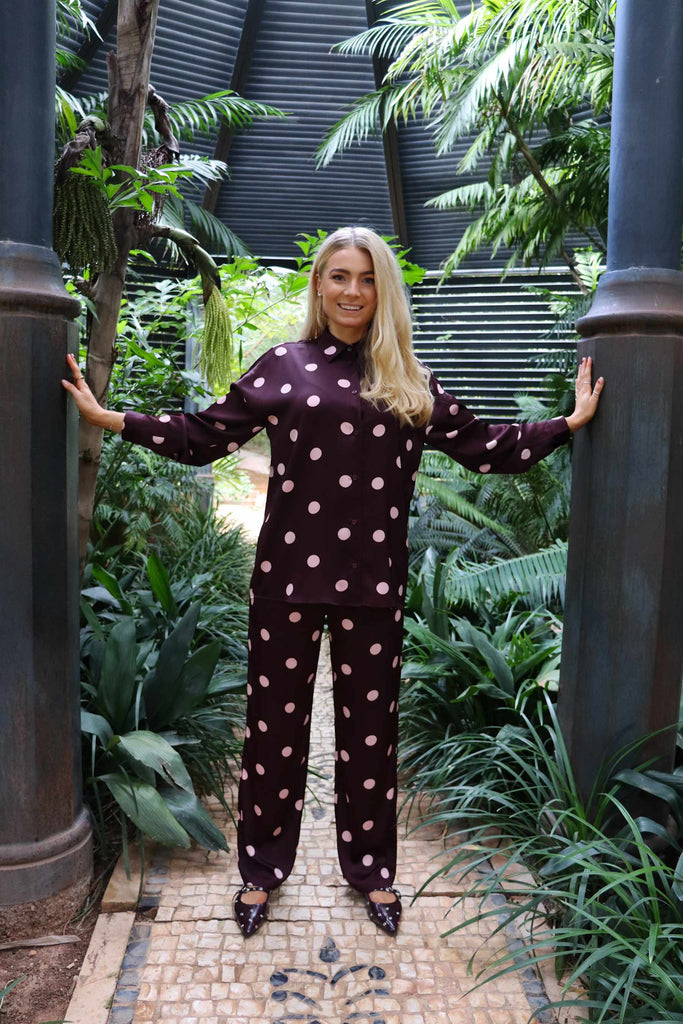 Liberte 22349 LS Dotti shirt rose