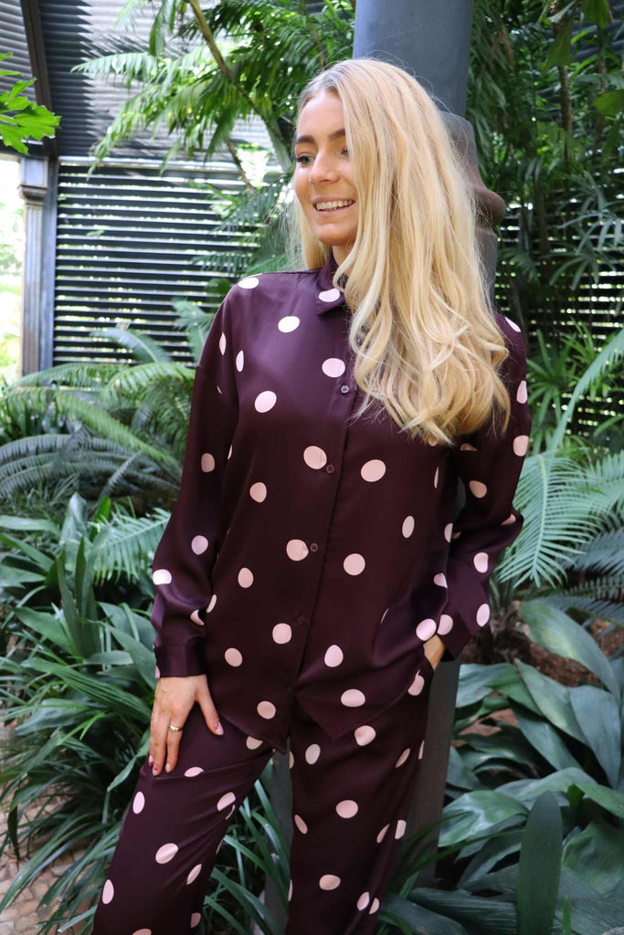 Liberte 22349 LS Dotti shirt rose