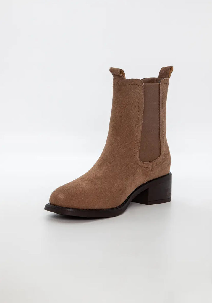 Duffy 75-80743 short boots taupe