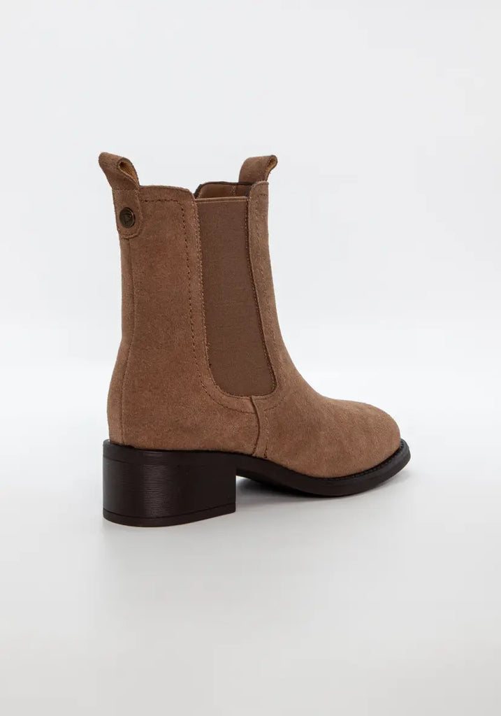 Duffy 75-80743 short boots taupe