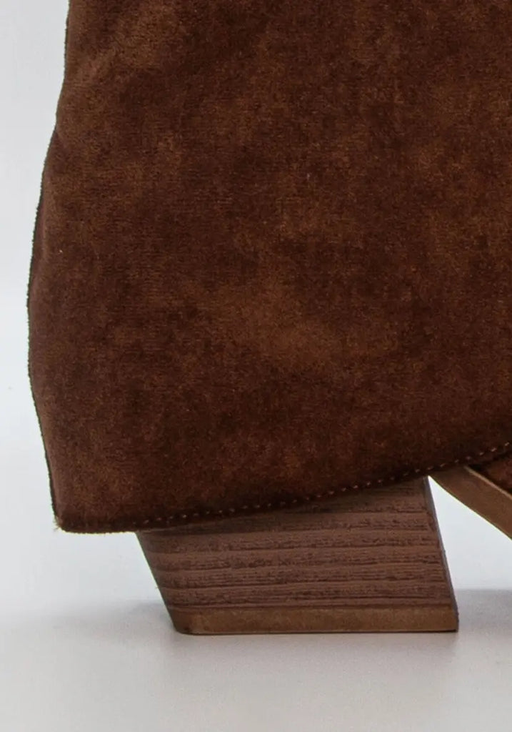 Duffy 94-63356 long boots brown