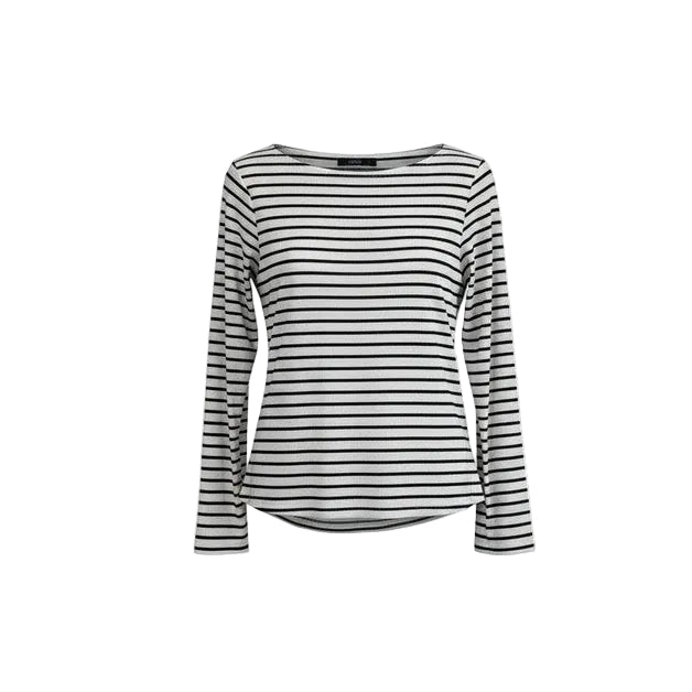 OM-HU Bisma 12733 blouse stribe black