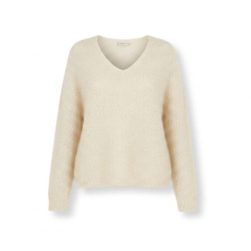 OM-HU 2616 Mona mohair knit offwhite