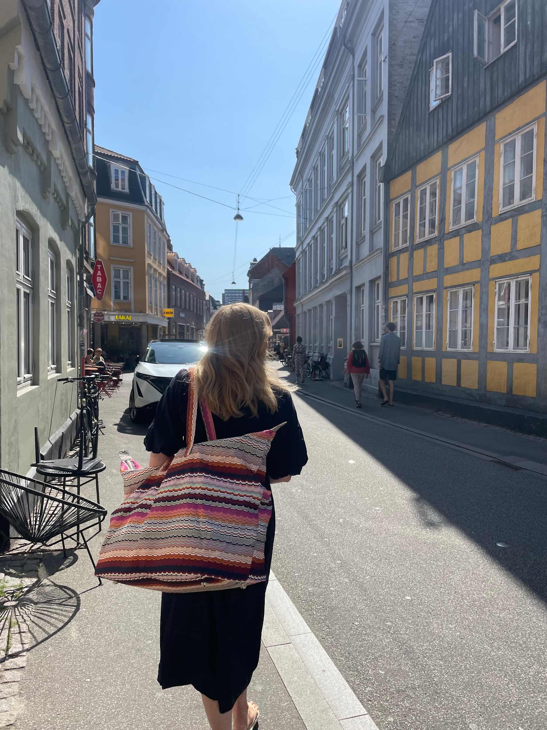WAUW Milan travel bag print