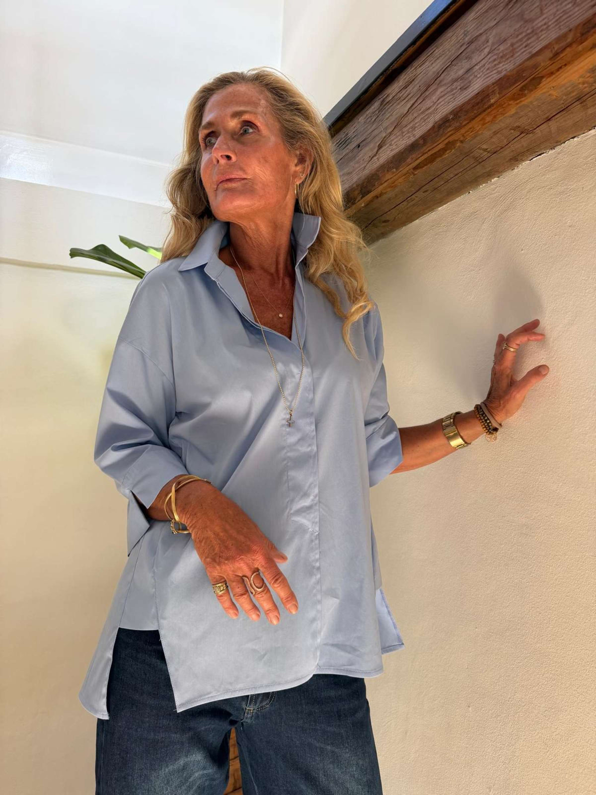 CABANA Living C2059 Hally shirt light blue