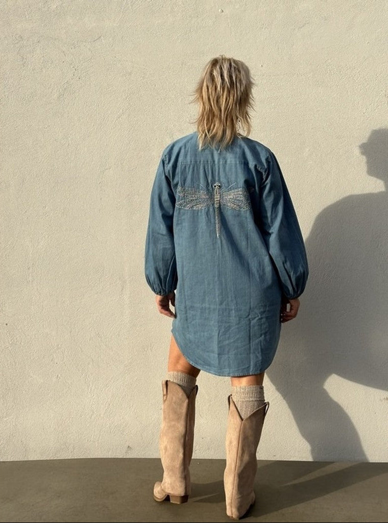 Gaspar 2510701 Pisa tunic dress light