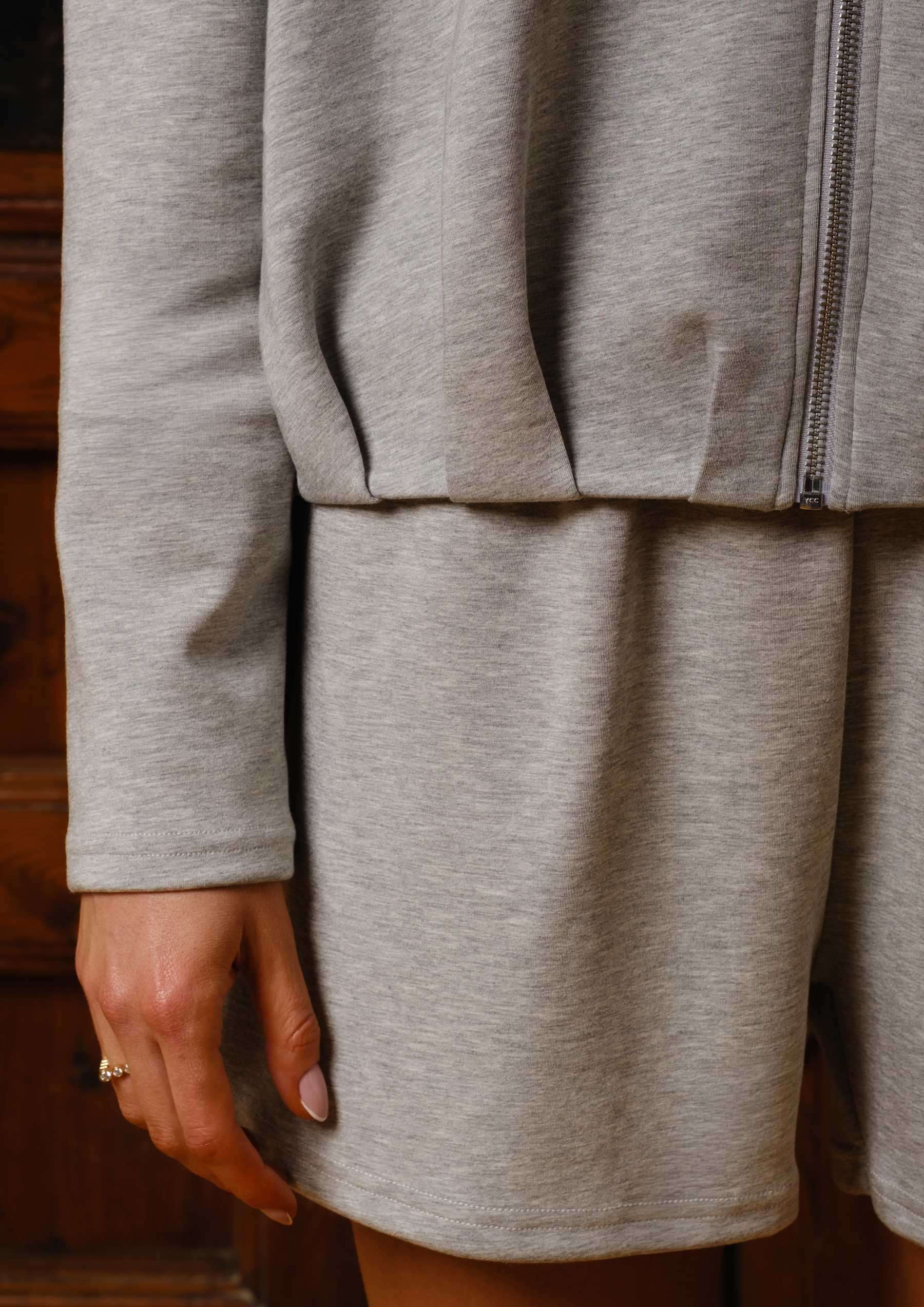 Liberte 22395 Henny baloon jacket grey