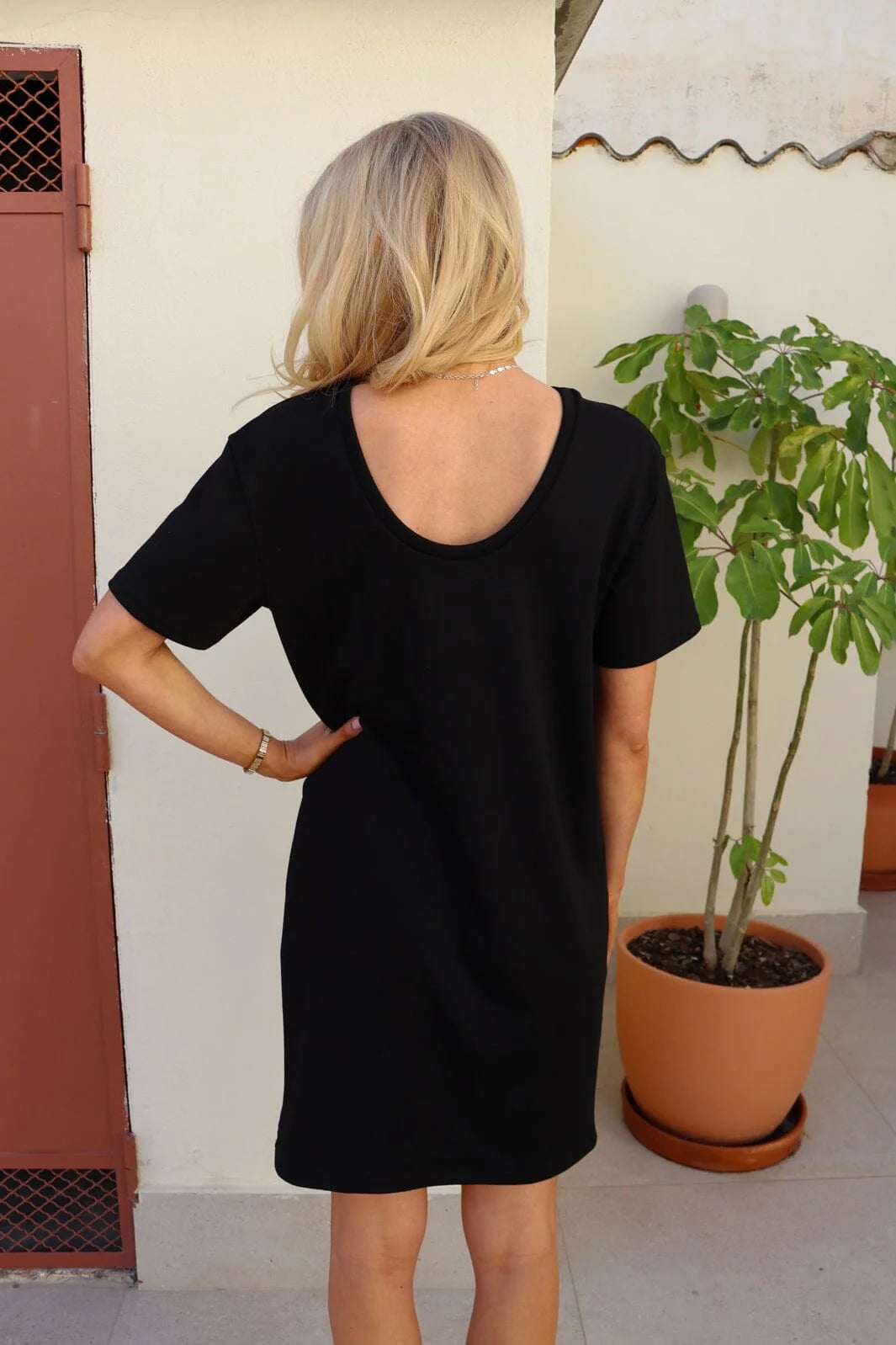 Liberte 22400 Henny T-shirt dress black
