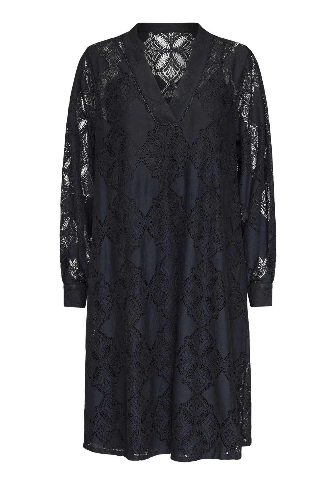 Love & Divine love1453 lace dress black