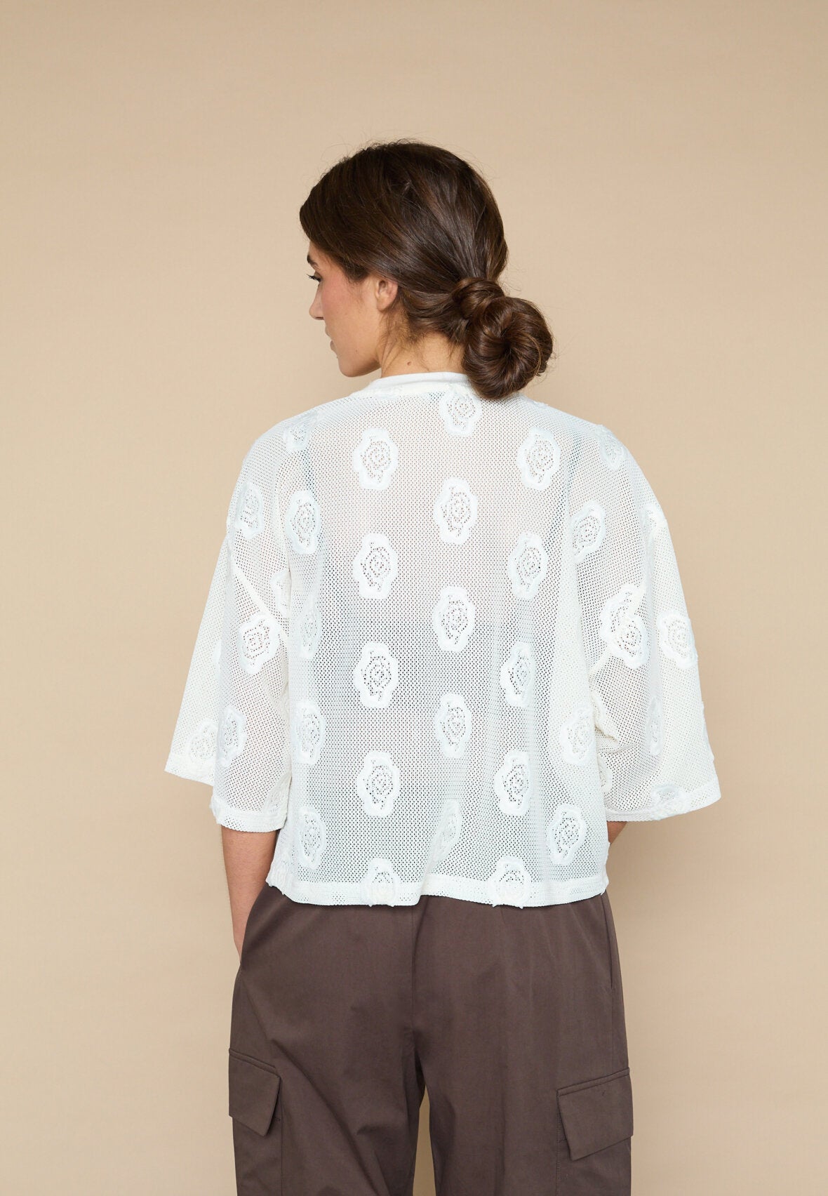 Love & Divine love1481 shirt blond cream