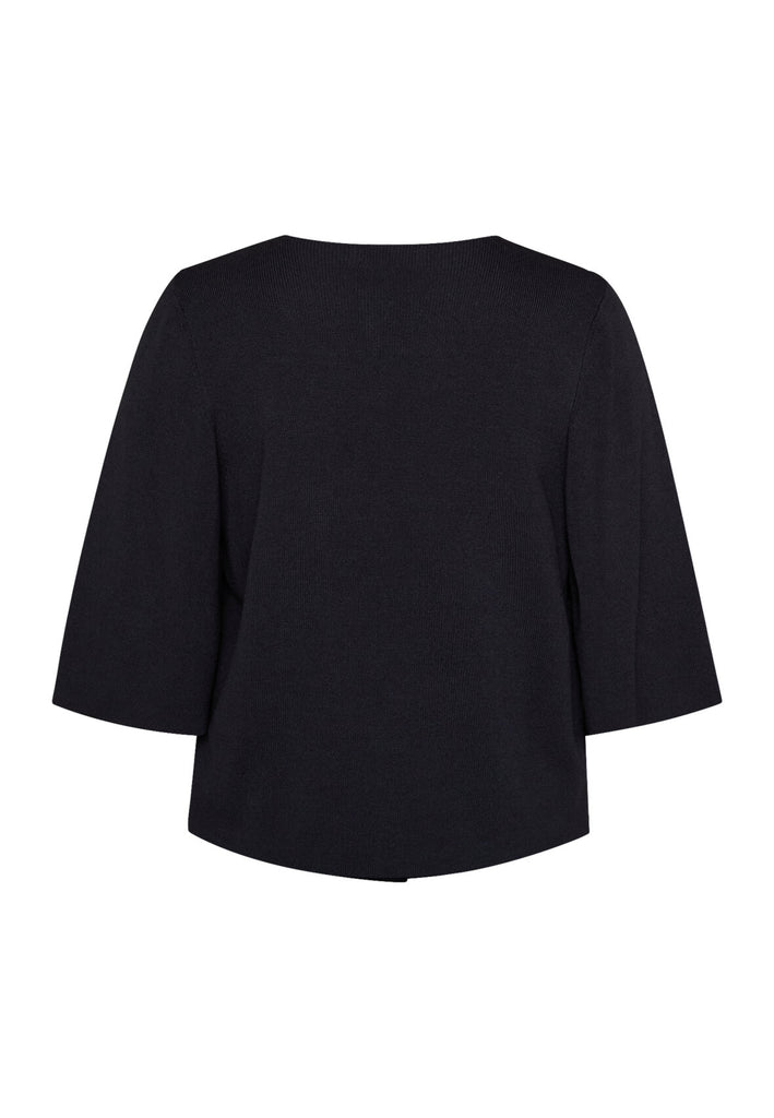 Love & Divine love1490 strik cardigan black