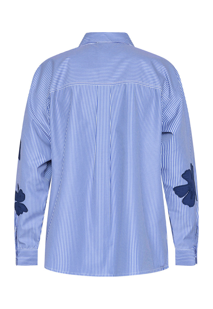 Love & Divine love1499 shirt blue flower