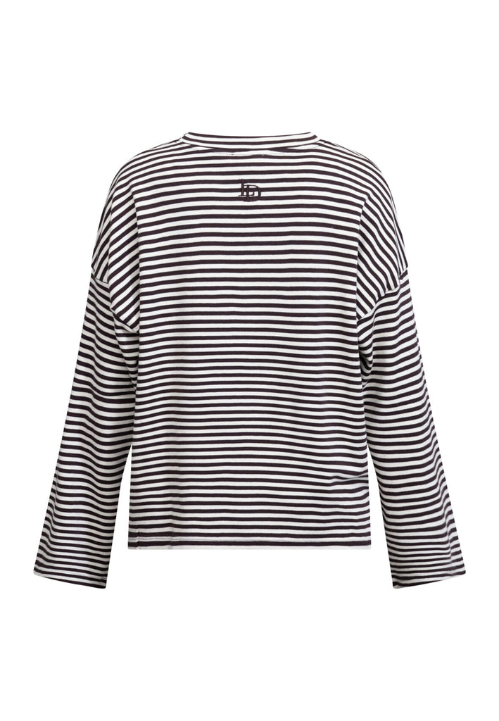 Love & Divine love1505 blouse stripe