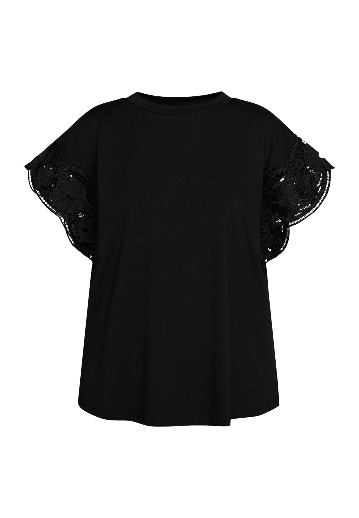 Love & Divine love1517 tee lace black