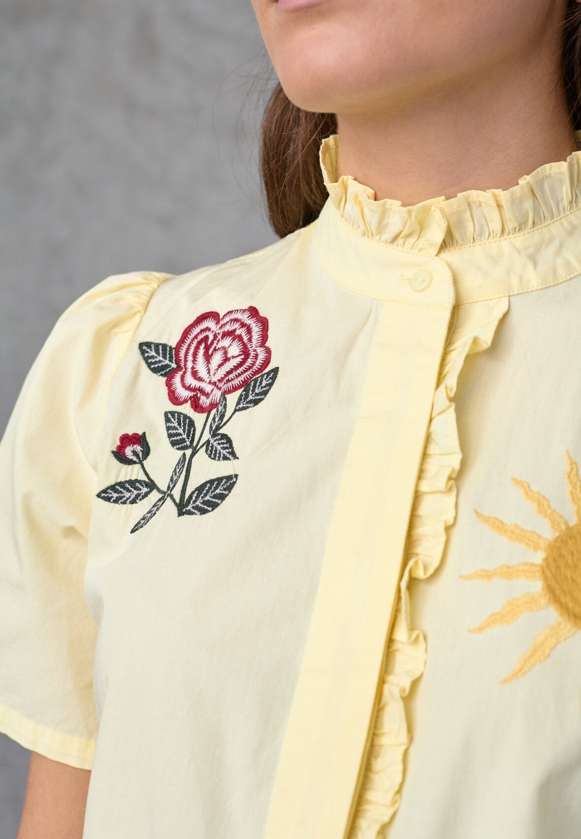 Love & Divine love1531 shirt yellow