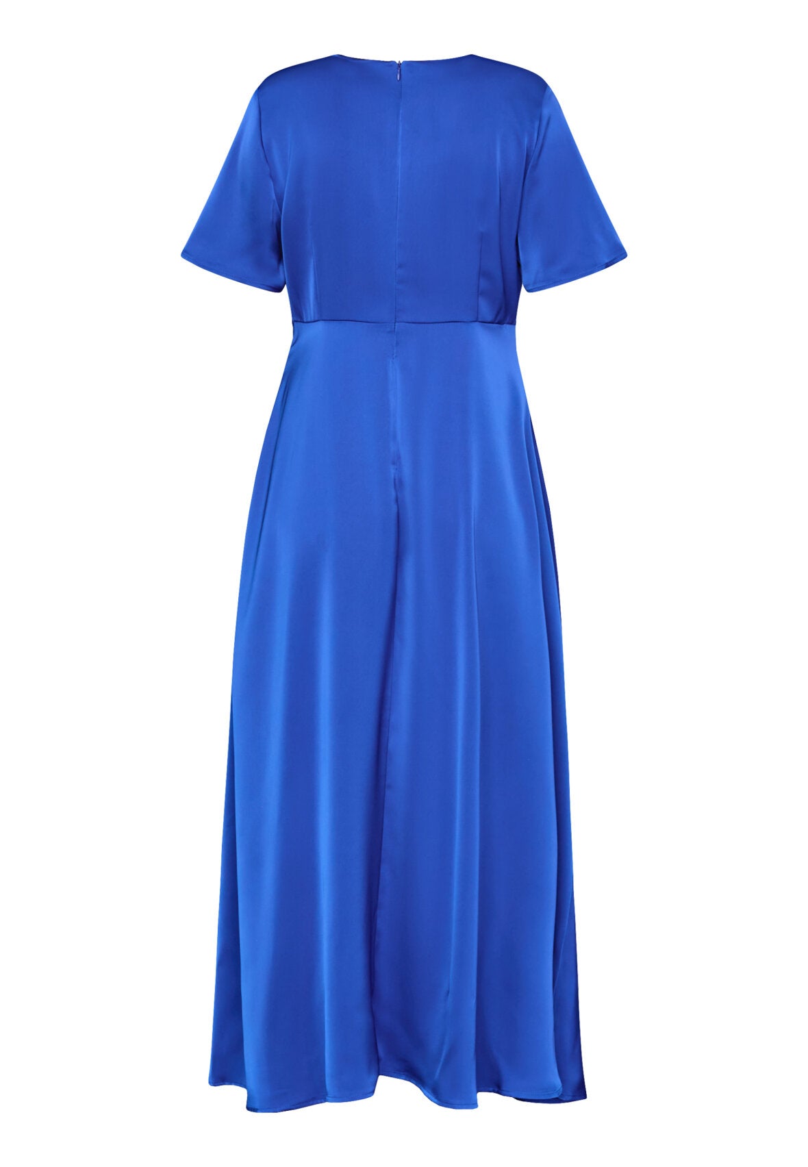 Love & Divine love1561 satin dress cobolt