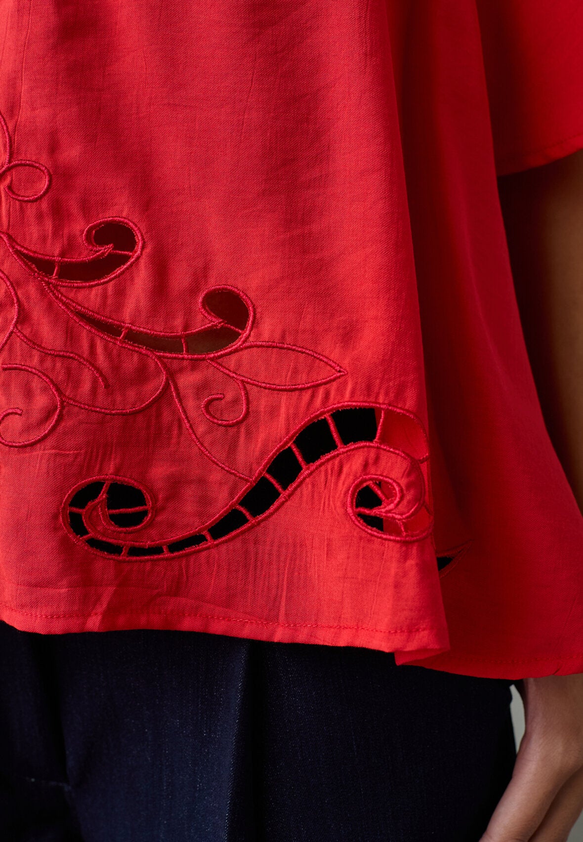 Love & Divine love1607 blouse red