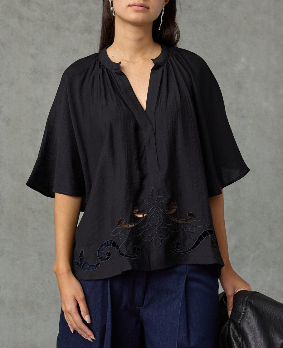 Love & Divine love1607 blouse black