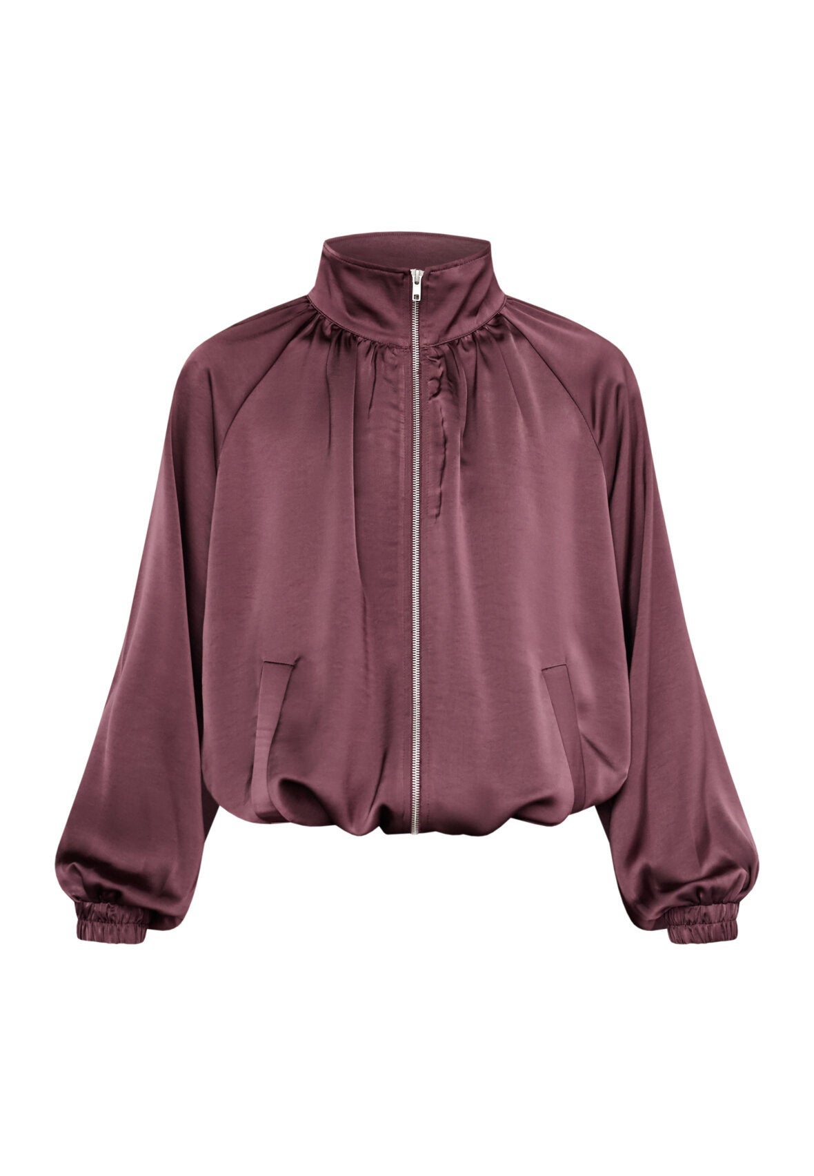 Love & Divine love1649 satin jakke bordeaux