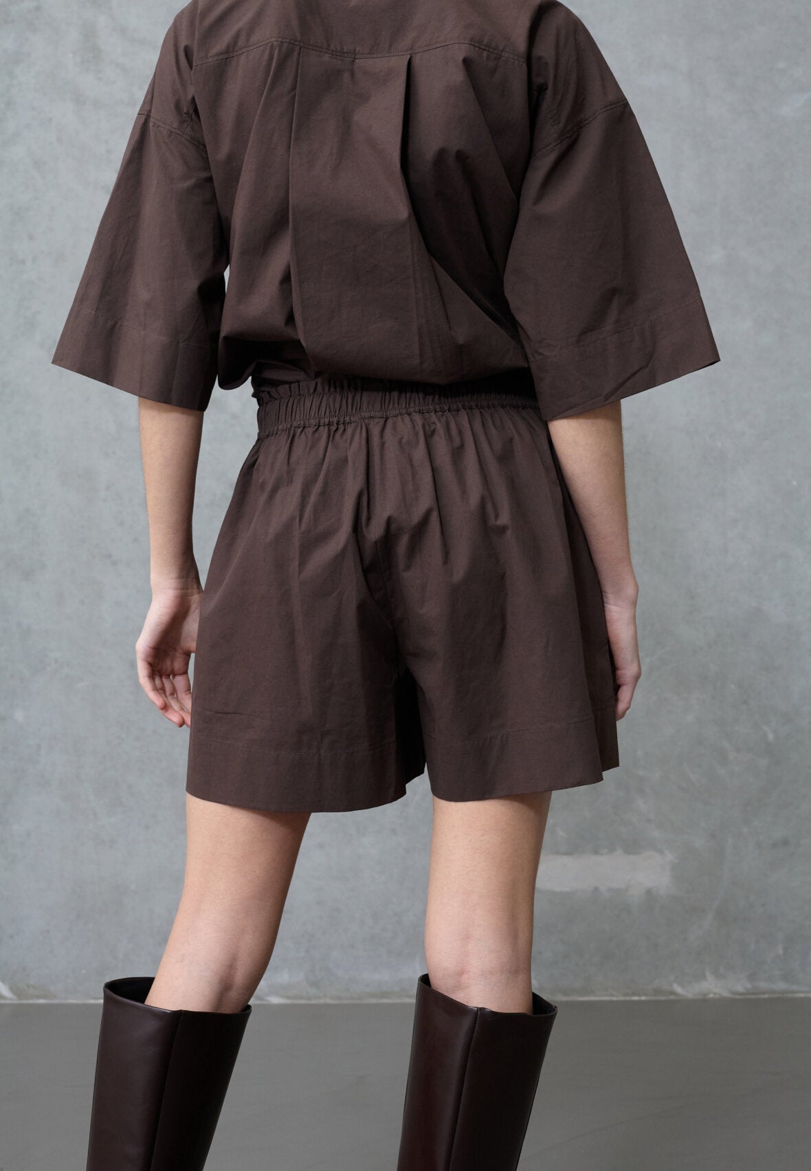 Love & Divine love970-12 shorts cotton chocolate