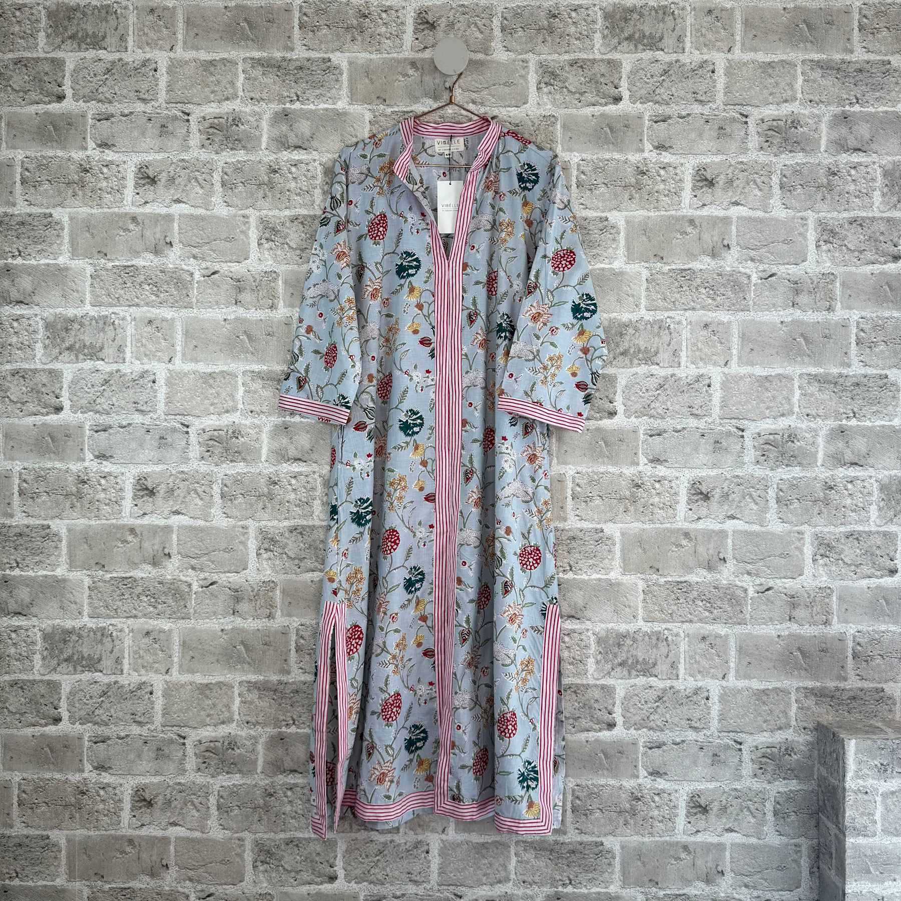 CABANA Living Viona kaftan dress light blue